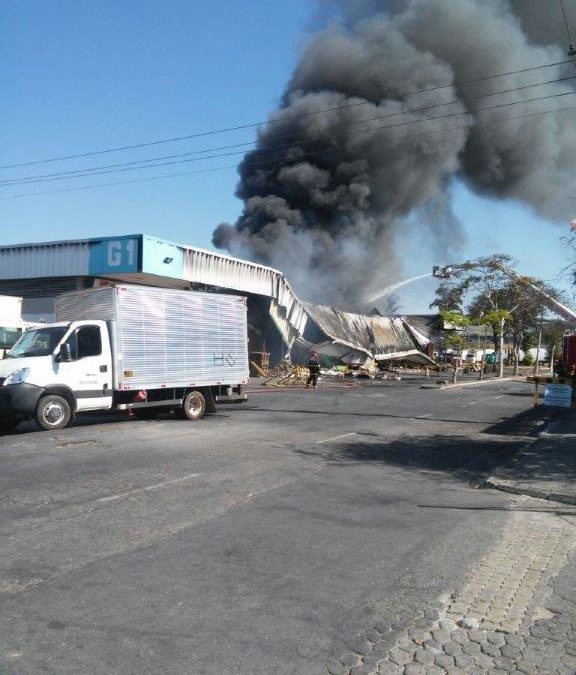 Incêndio no pavilhão G1