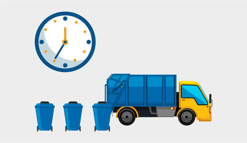 Coleta de lixo – Comerciantes devem cumprir orientações para garantir bons resultados