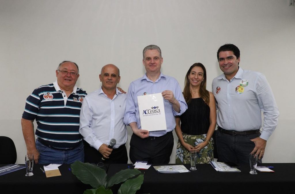 ACCeasa recebe Adalclever Lopes, candidato ao governo de Minas