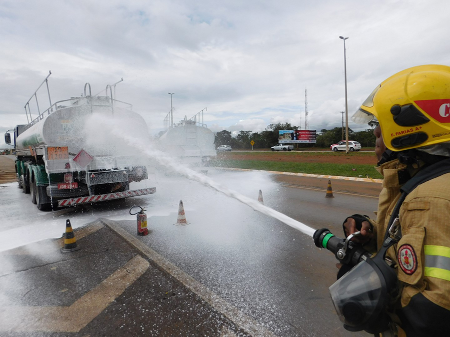 Trecho da BR-040 na RMBH será palco de simulado de acidente com carga perigosa